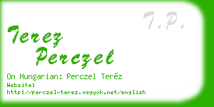 terez perczel business card